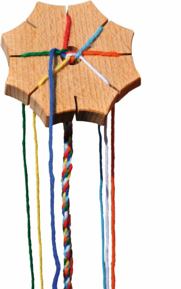 DIY Wooden Braid Star