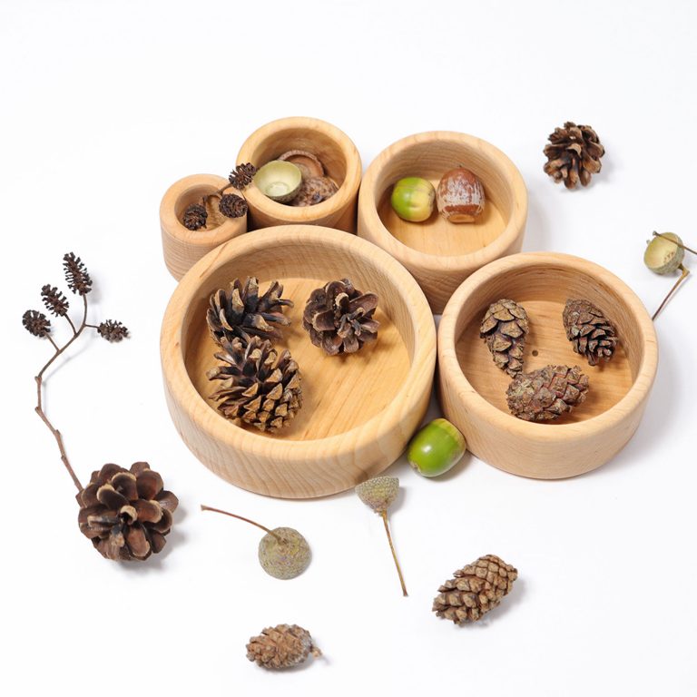 Grimm's Stacking Bowl Natural