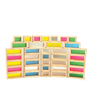 Rainbow Window Bricks / Blocks - 36pcs