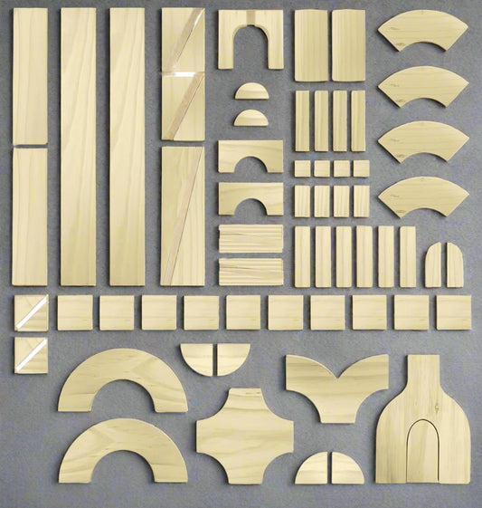 Project/Unit Blocks - 70 Mixed shapes