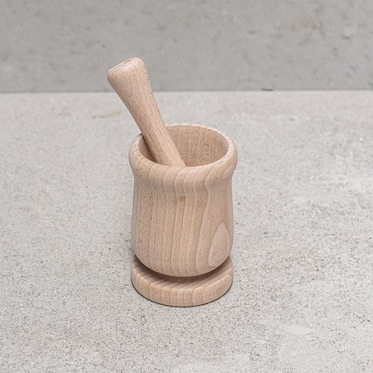 Mortar and Pestle - Beech wood