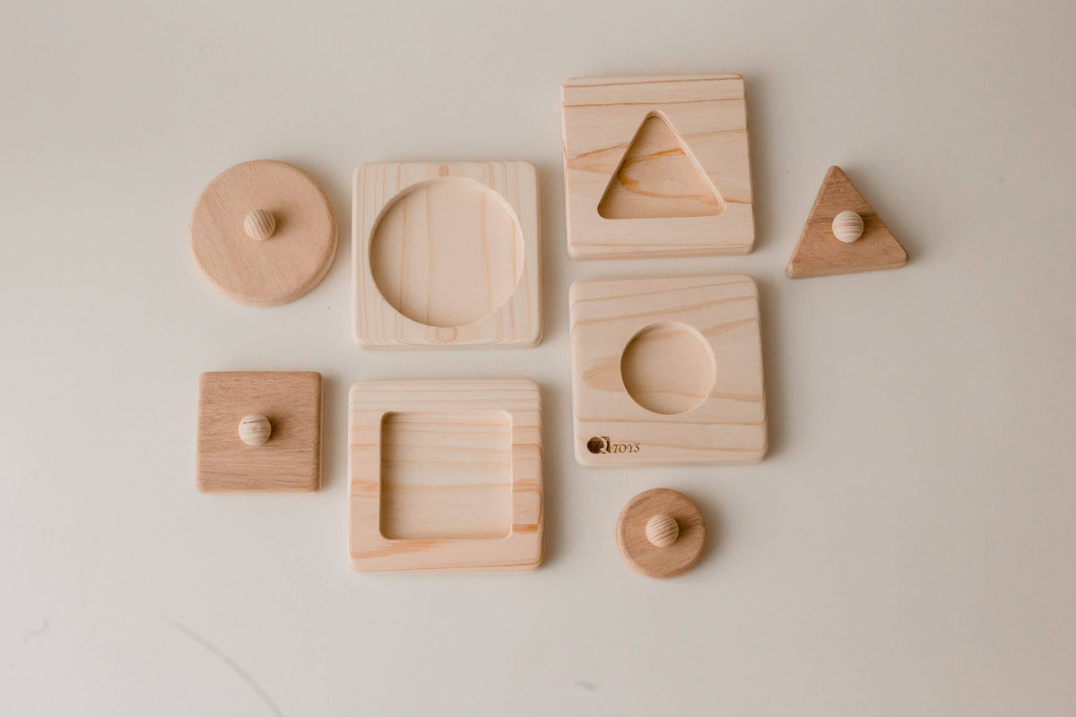 Single Shape Puzzles Set of 4