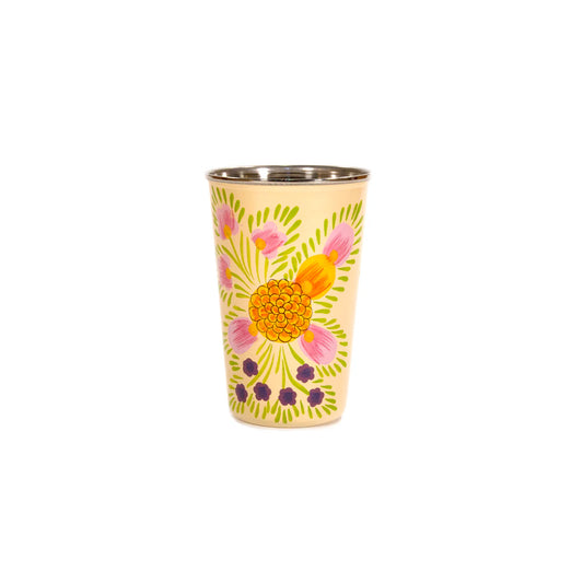 Flowery Peach Tumbler