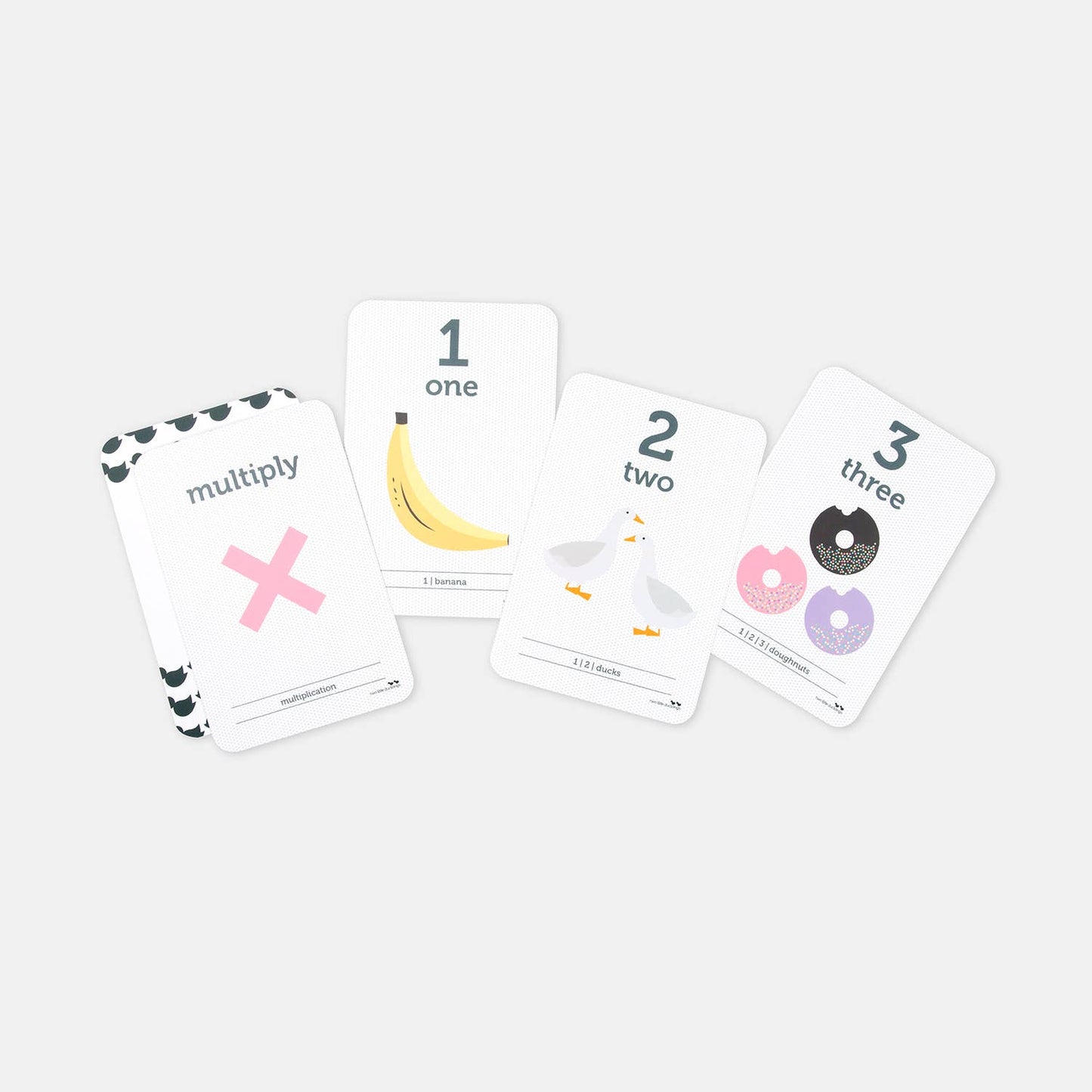 Counting and Math Symbols Flash Cards