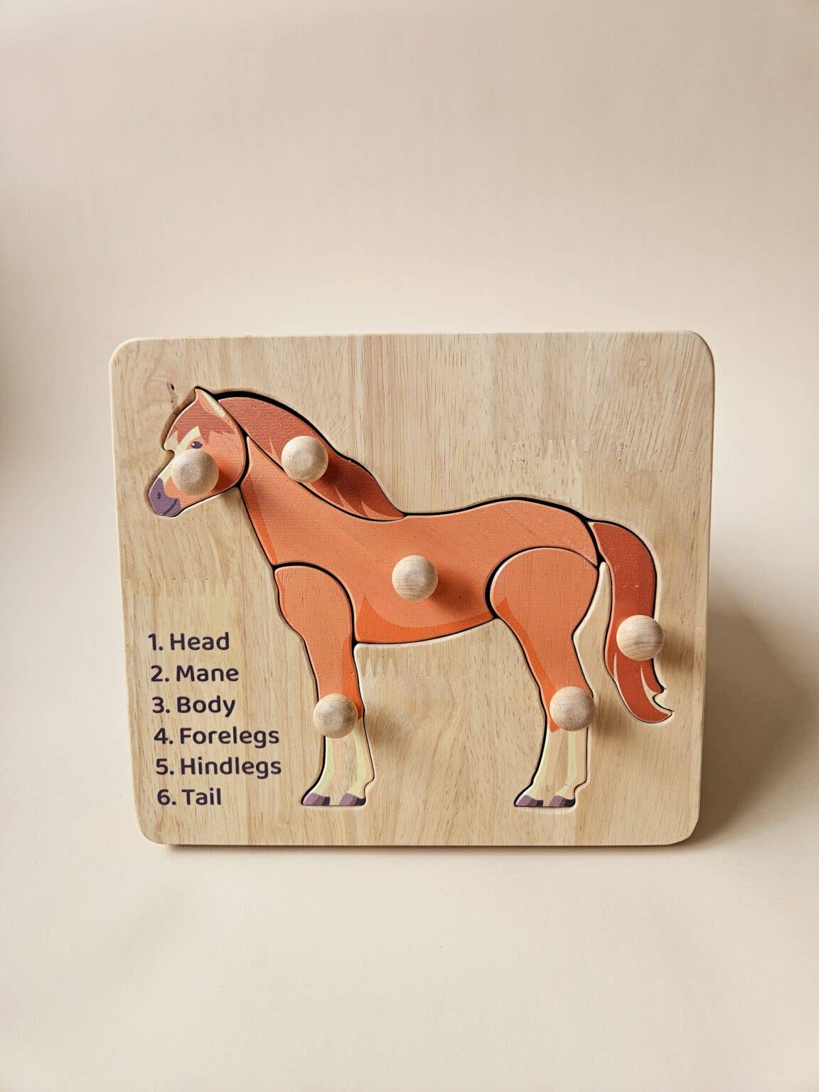 QTOYS Horse Knob Puzzle