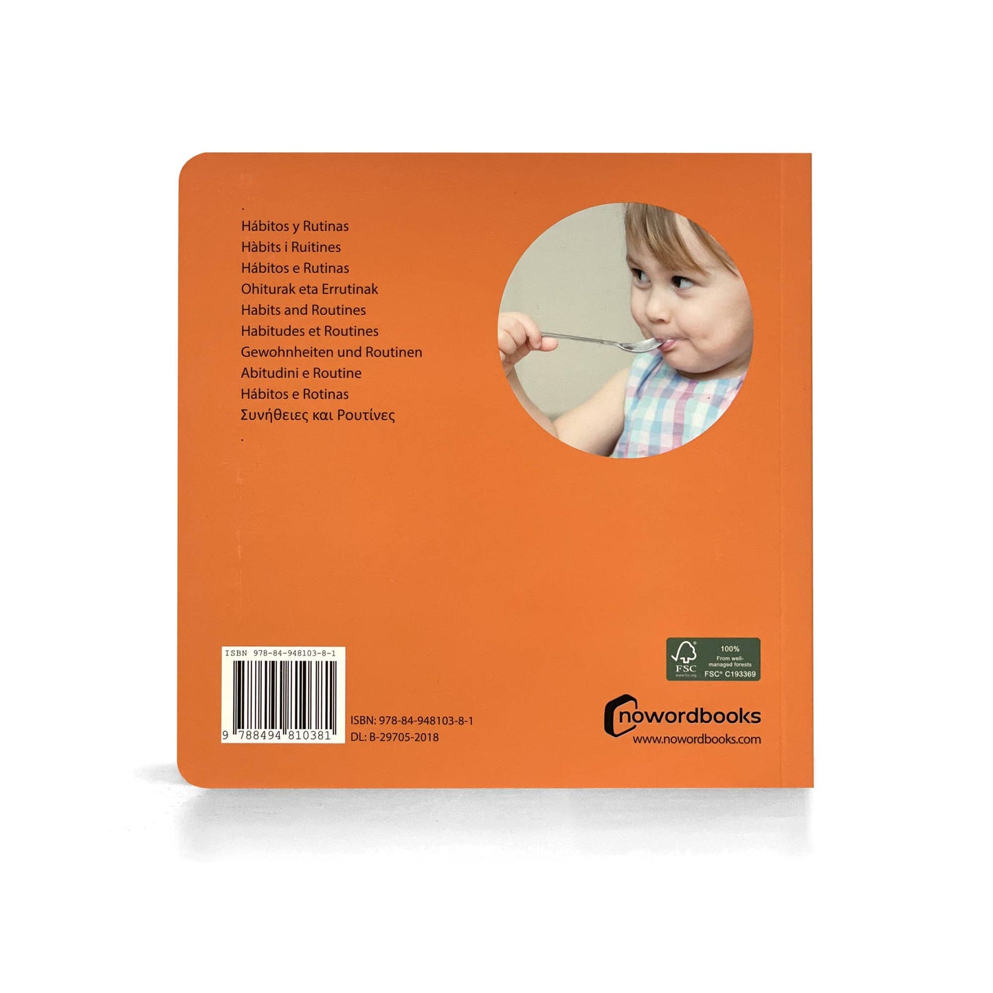 Habits and Routines - Wordless Photo Book NWB030