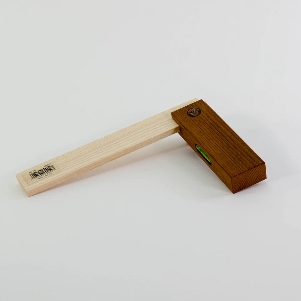 Wooden Angle with Spirit Level