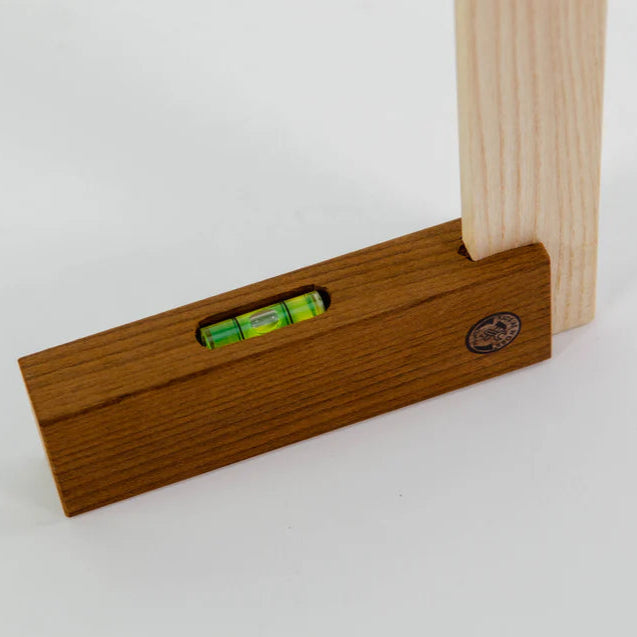 Wooden Angle with Spirit Level