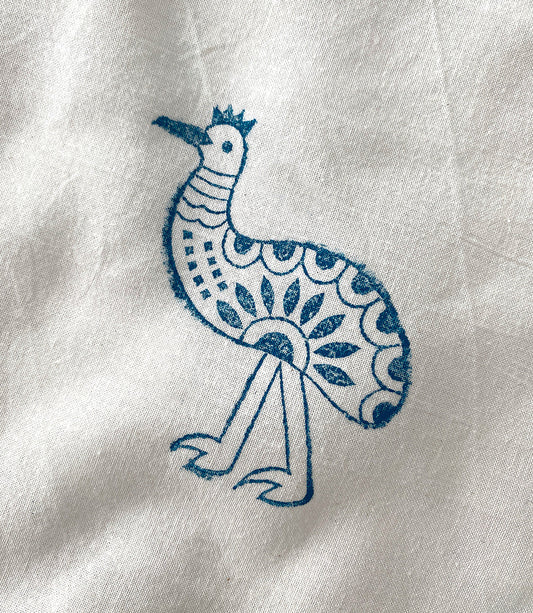 Emu Wood Print Block