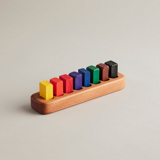 Crayon Holder - 8 block crayons (Pre-order for September Delivery)