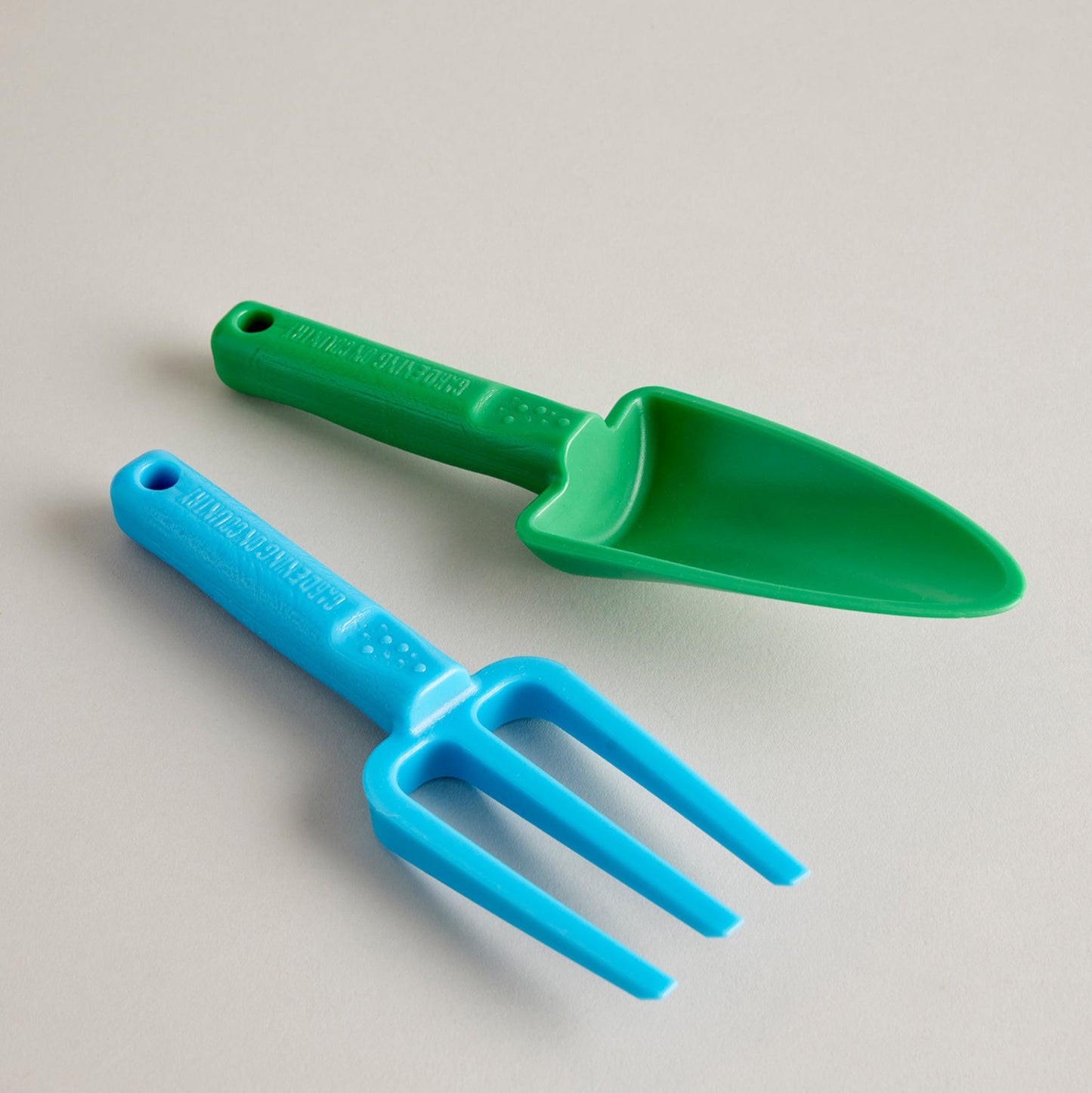Sand and Mud Tool Set by Gardening on Country (Recycled Plastic Milk Bottle Lids)