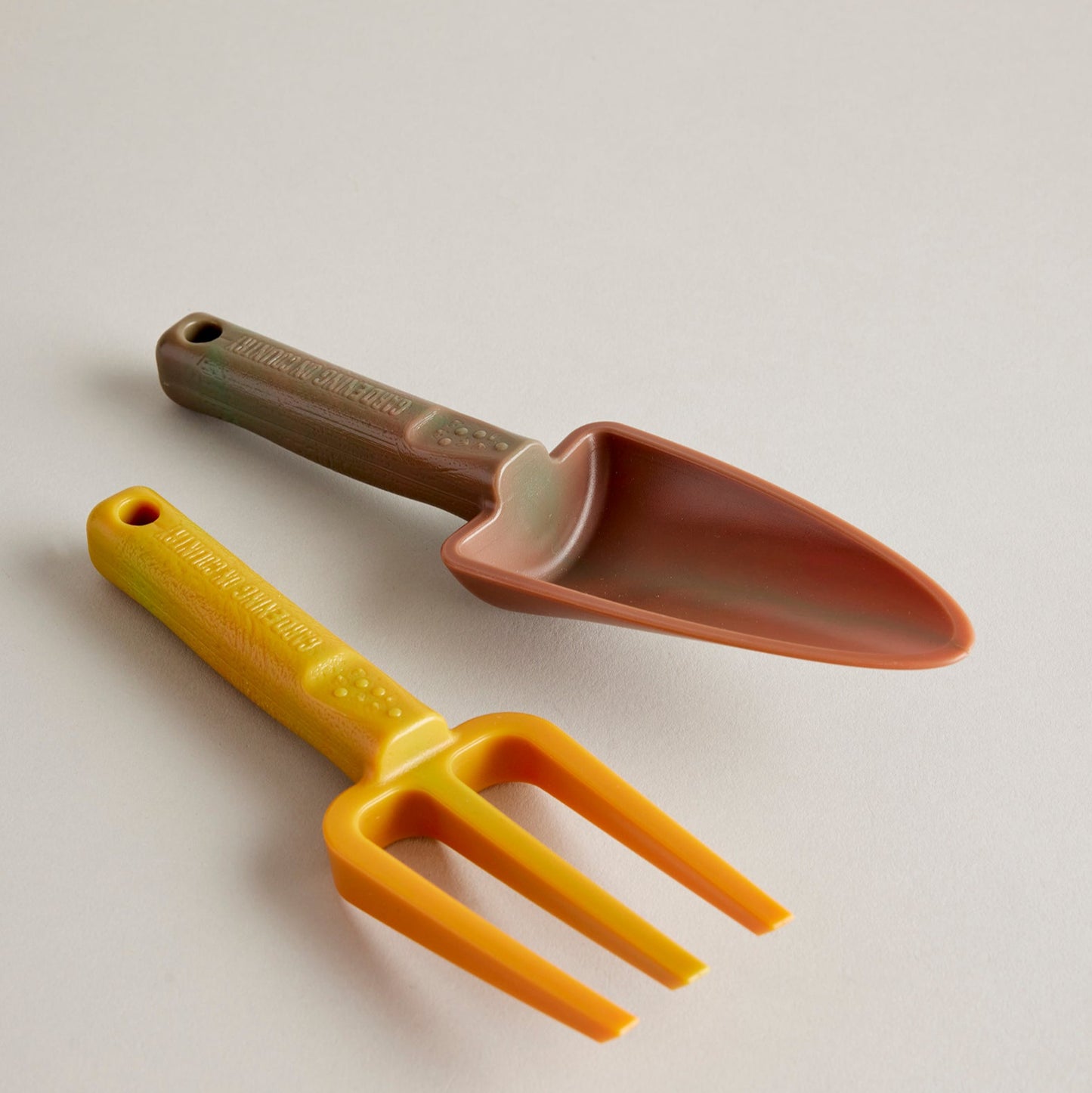 Sand and Mud Tool Set by Gardening on Country (Recycled Plastic Milk Bottle Lids)