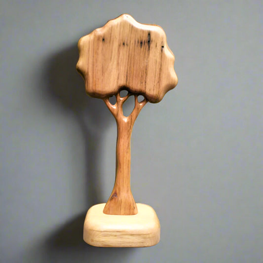 Large timber gum tree (approx 27cm tall)