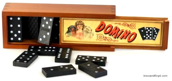 Classic Dominoes in box