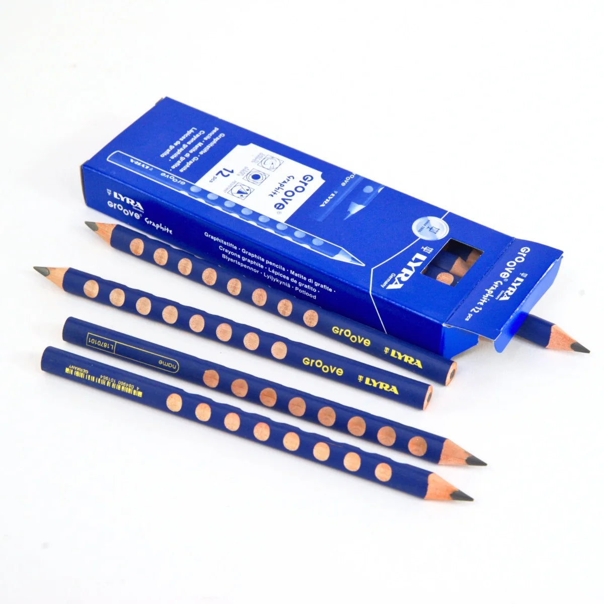 LYRA Groove Graphite Pencil Box of 12