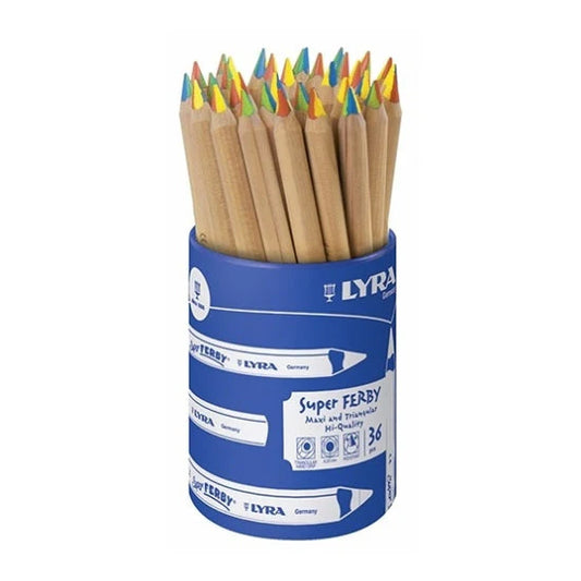 LYRA Super Ferby 4-Colour Rainbow Pencils