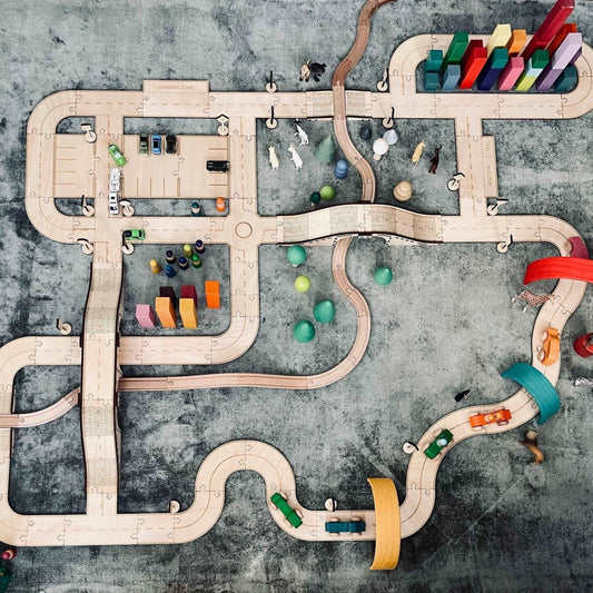 Mega Roads Set 60pc - Australian Made