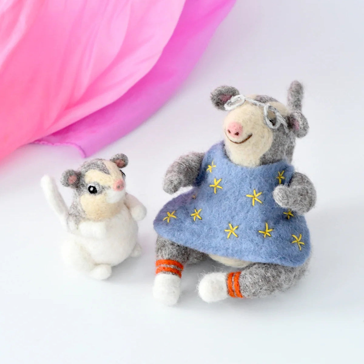 Possum Magic Grandma Poss and Hush Toy Playset (Licensed)