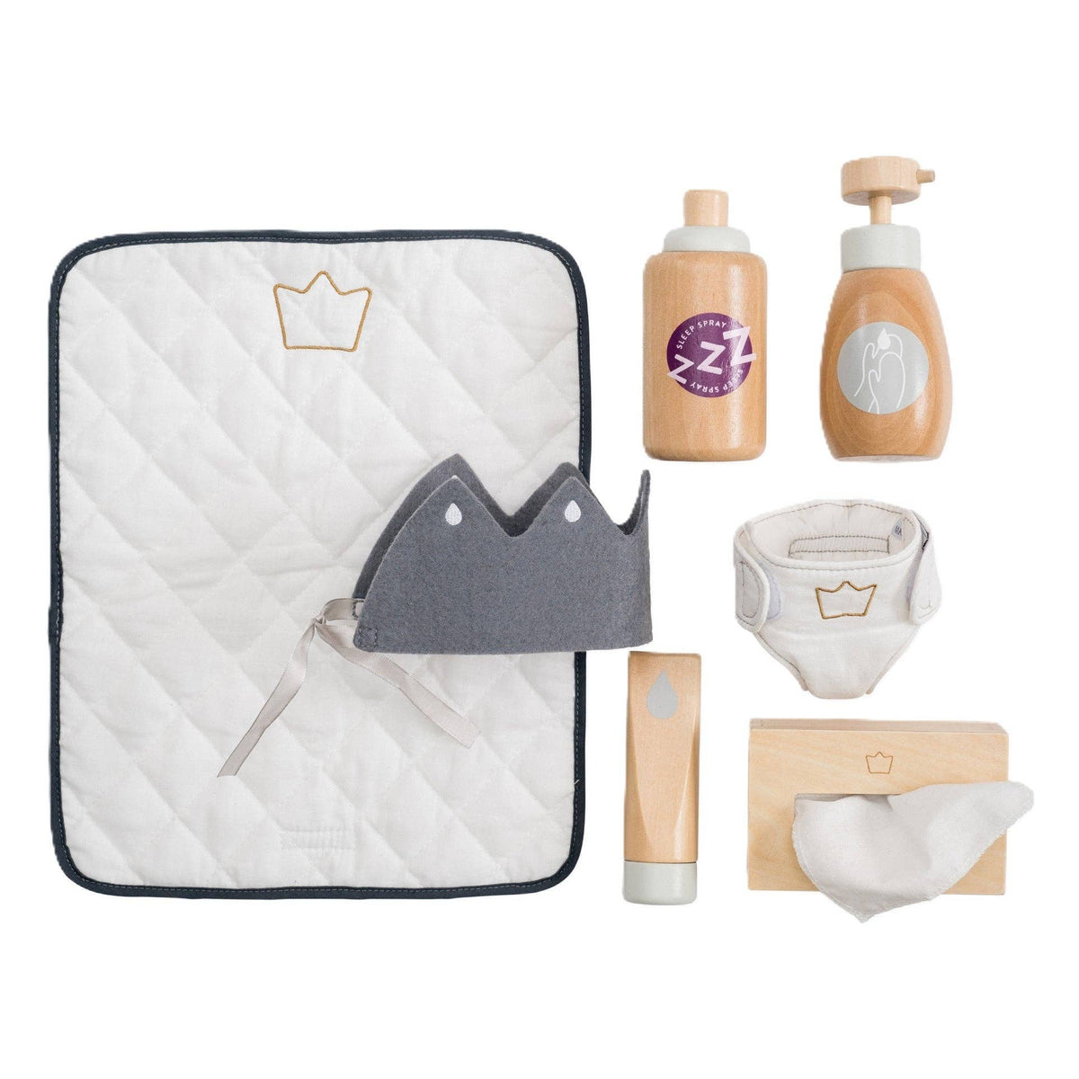 WOODEN TOY - DOLL NURTURING KIT