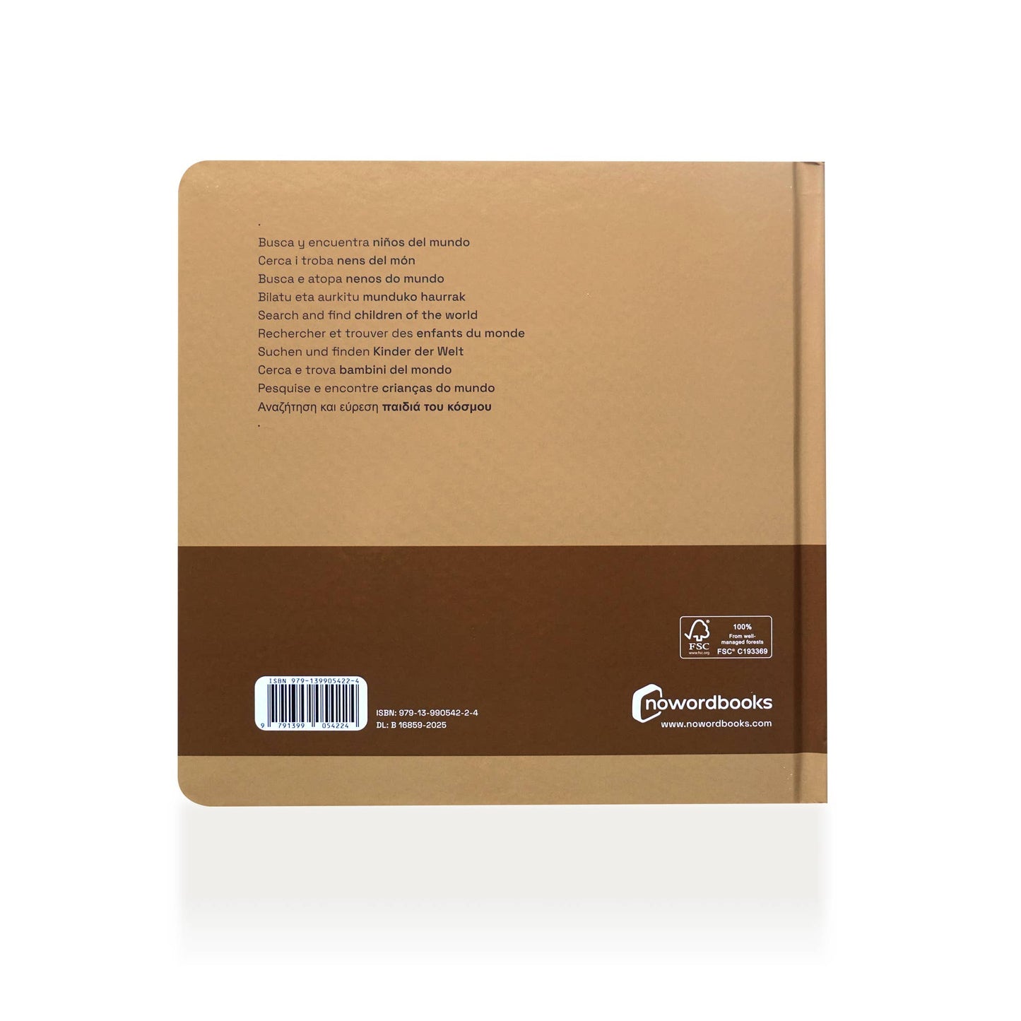 Seek & Find Children of the world Wordless photo book NWB136