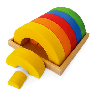 Bauspiel Junior Rainbow Set 15 parts