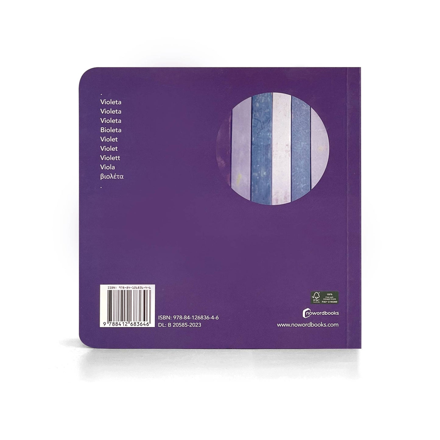 Purple - Wordless Photo Book NWB050