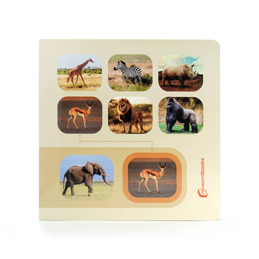 Seek & Find: Wild Animals - Wordless photo book NWB124
