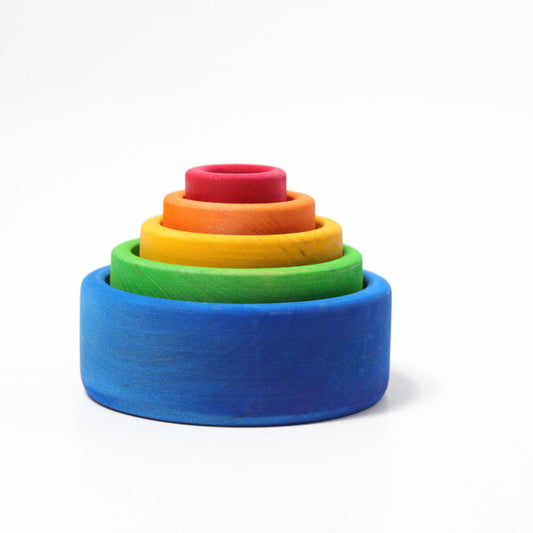 Grimm’s Stacking Bowls Blue