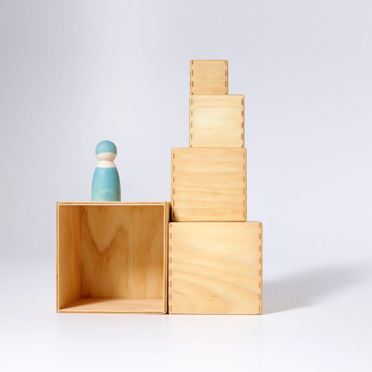 Grimm’s Stacking Boxes Small Natural