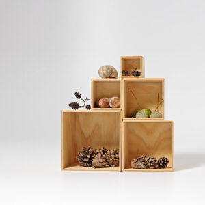 Grimm’s Stacking Boxes Small Natural