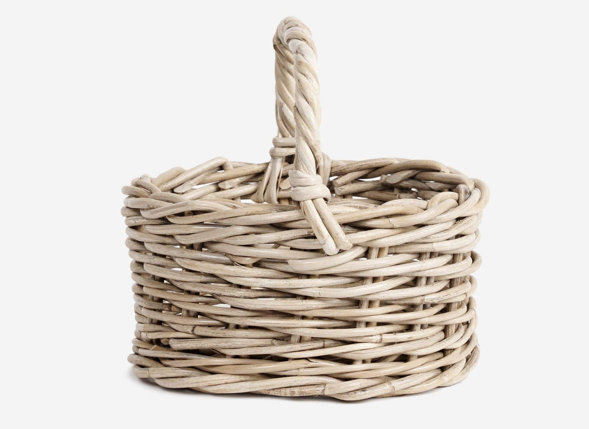 Small Wicker Carry Basket