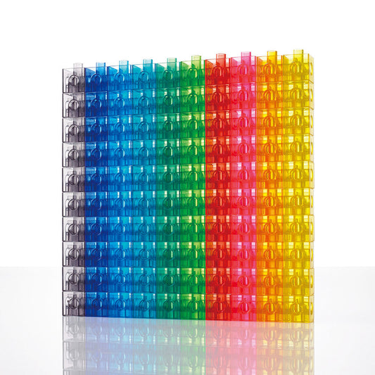 Translucent Linking Cubes (100 Pieces)