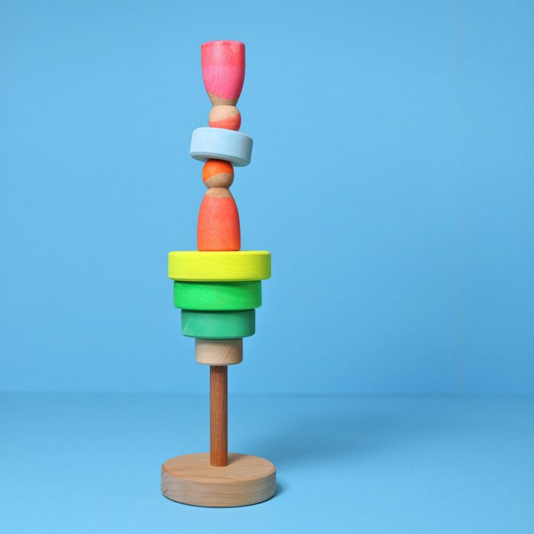 Grimm’s Small Conical Tower Neon Green