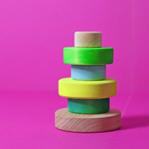 Grimm’s Small Conical Tower Neon Green