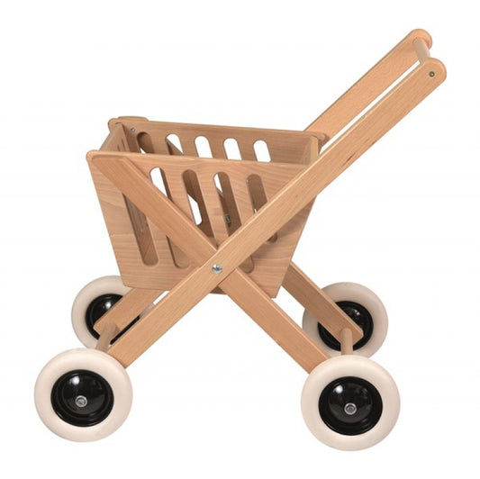 Timber Shopping Trolley