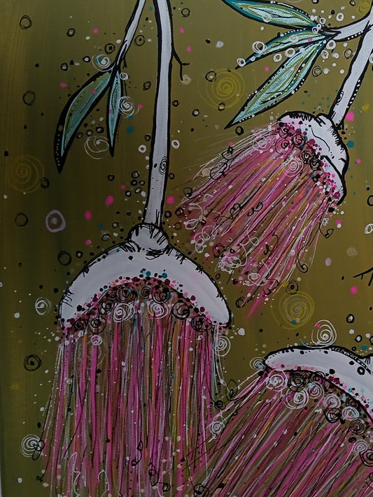 Flowering Gums Wildly by N'Dene Riley