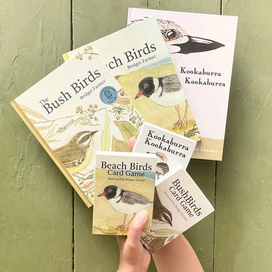 Bush, Beach and Kookaburra Kookaburra Books and Games - Set of 3 books and 3 games