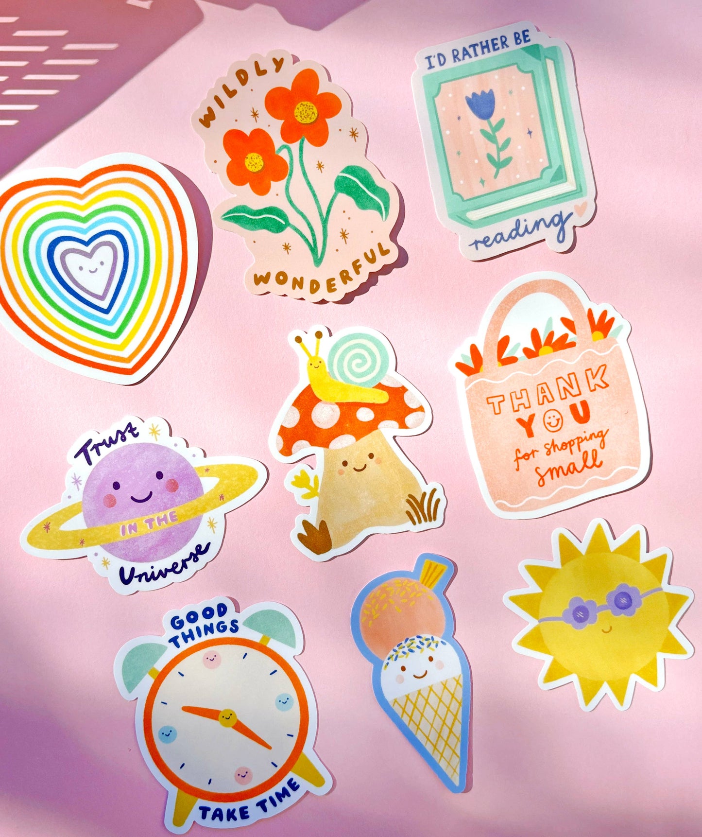 I'd Rather Be Reading Sticker - Waterproof Matte Vinyl