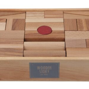 Natural Blocks in Tray XL 63 pieces