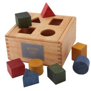 Rainbow Shape Sorter Box