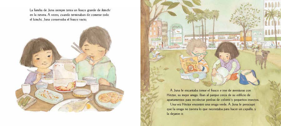 El frasco de Juna (Juna's Jar) by Jane Park (Spanish)