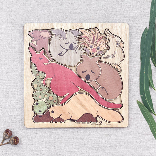 Animal Huddle Puzzle