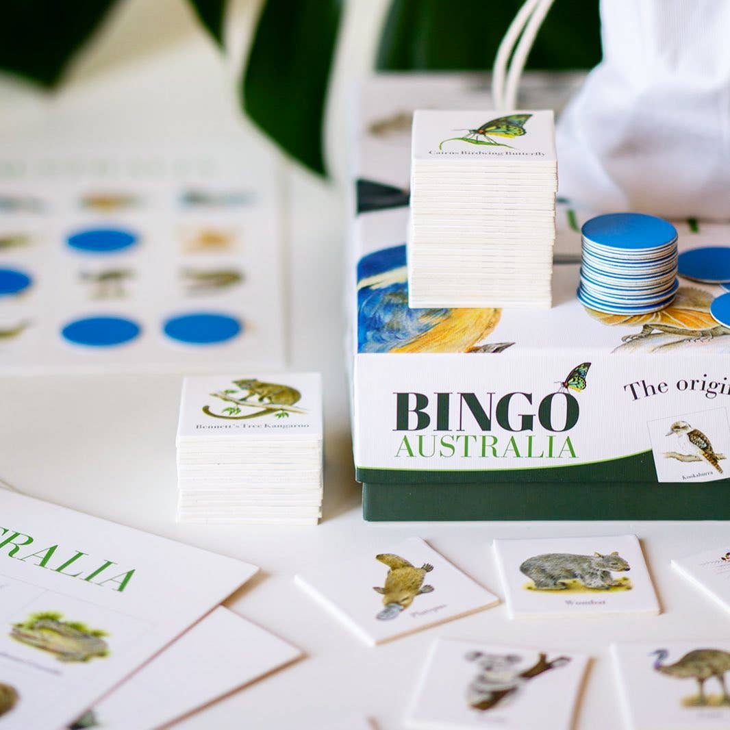 Bingo Australia Board Game.
