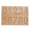 Number Tracing Board with wooden Balls