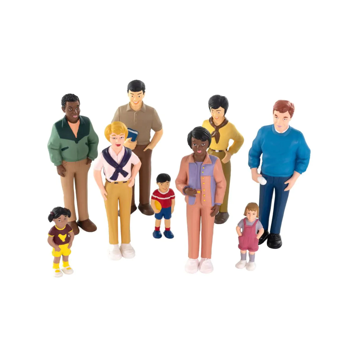 Miniland Diverse Family Play Set