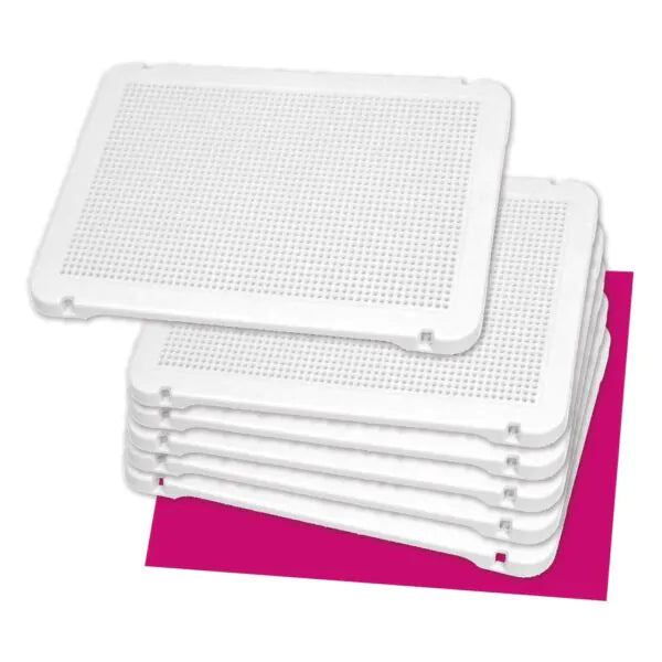 Peg boards - set of six