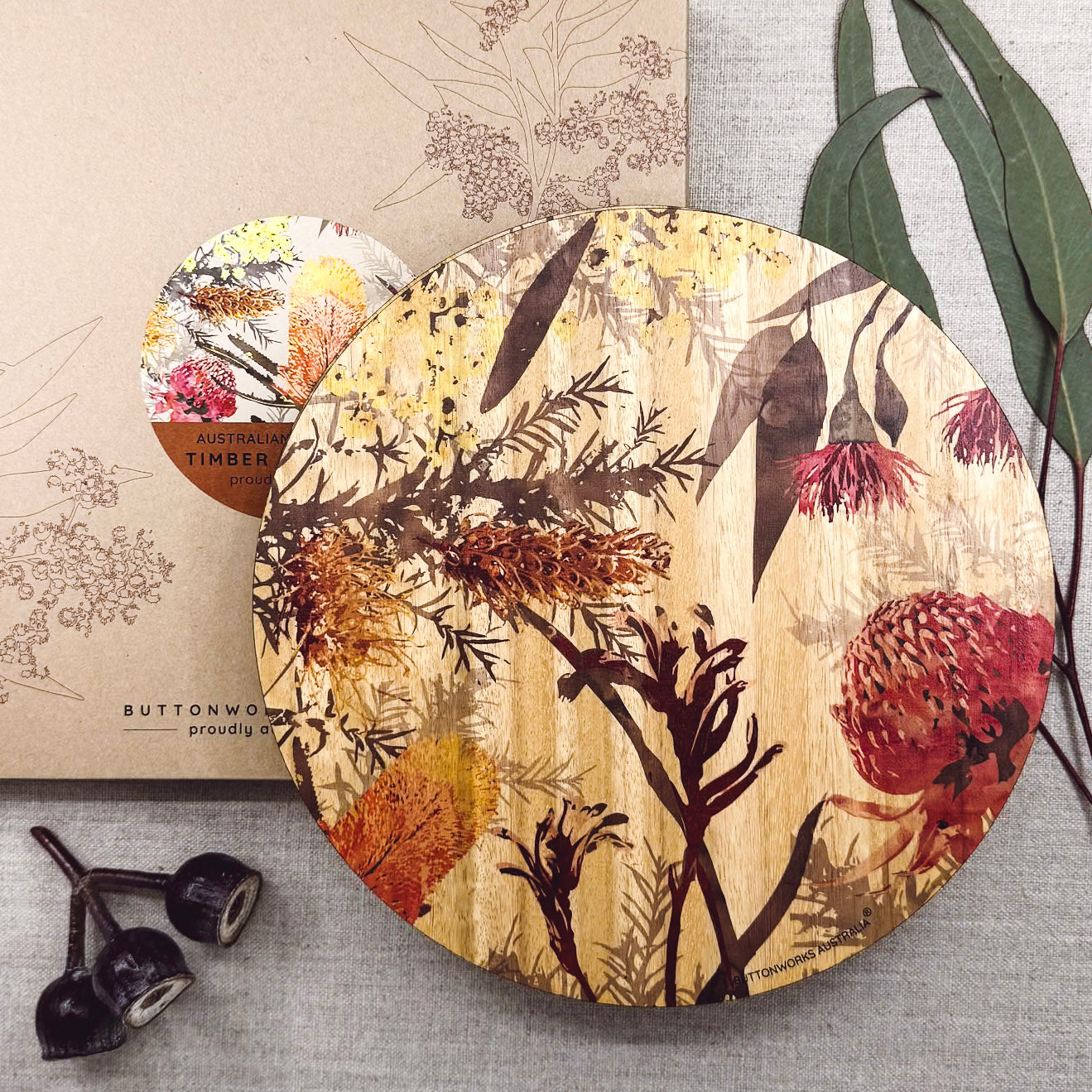 Coloured Wildflower Placemats