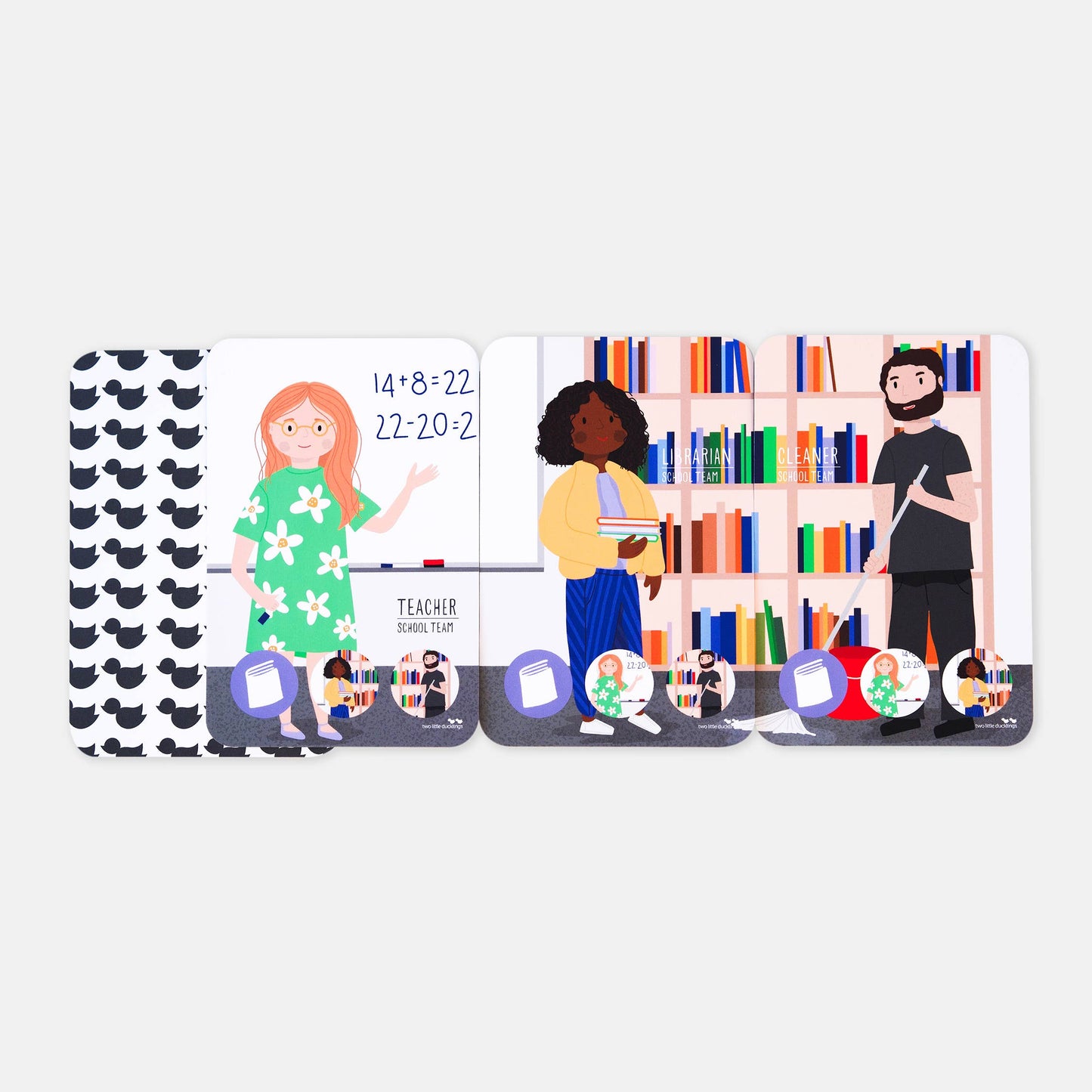 Happy Workers Card Set