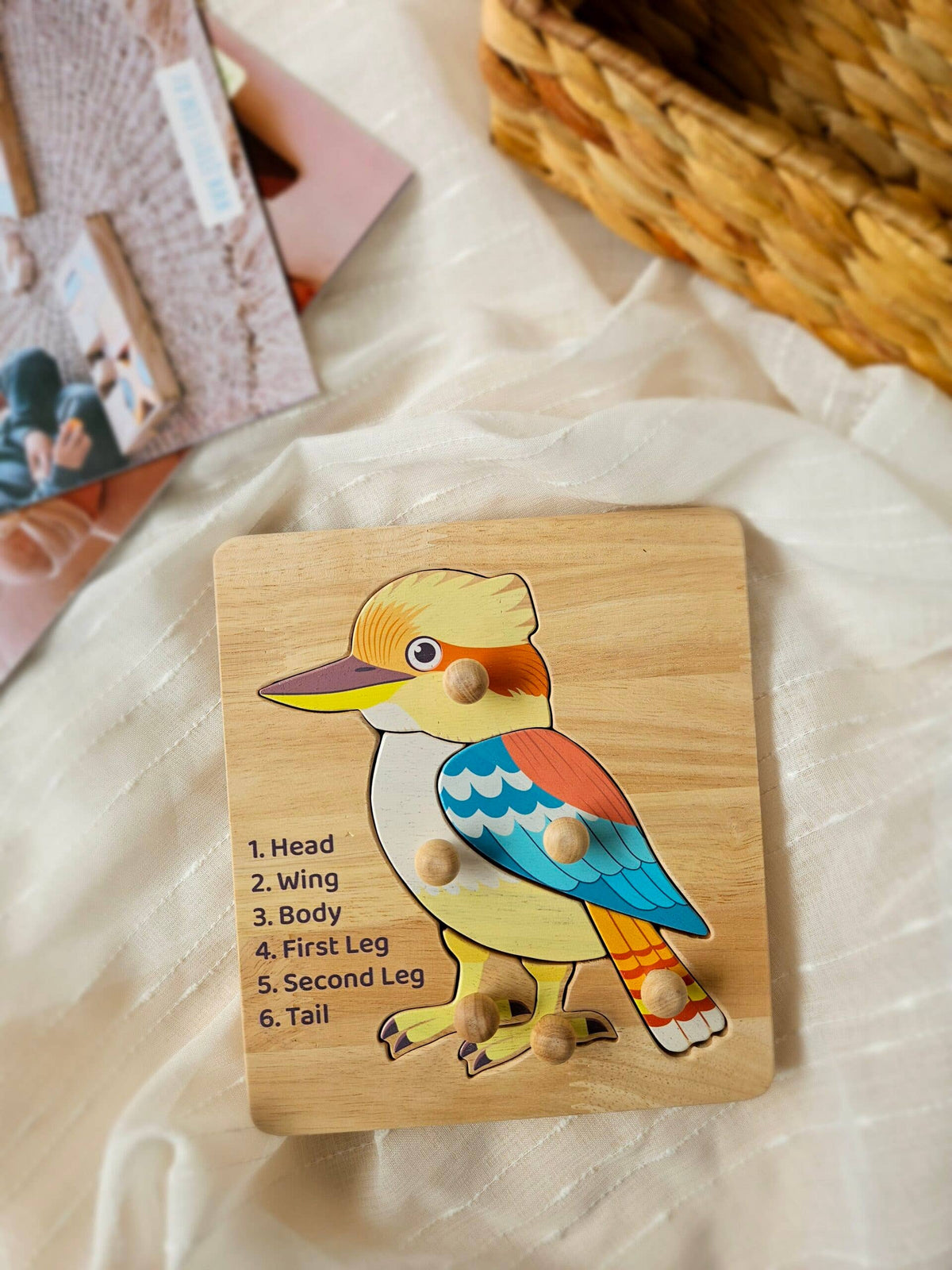 QTOYS Kookaburra Knob Puzzle