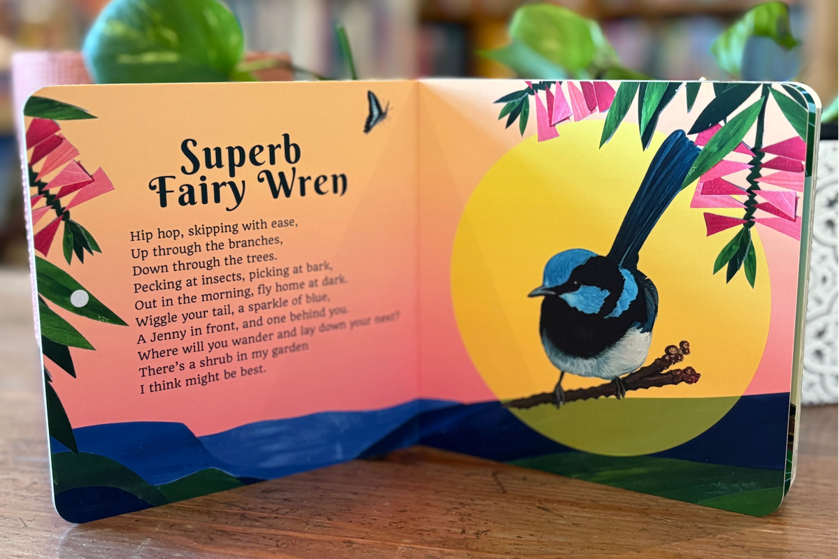 Bowers of Blue Board Book